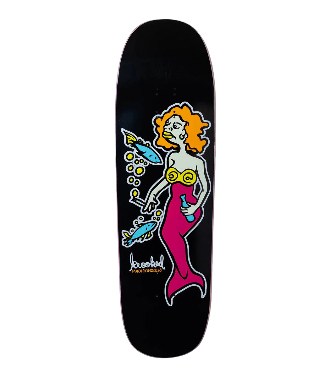 Krooked - Mark Gonzales 'Mermaid' (HAND SCREENED) – NJ Skateshop