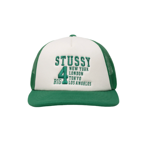Stussy - Trucker Big 4 Snapback