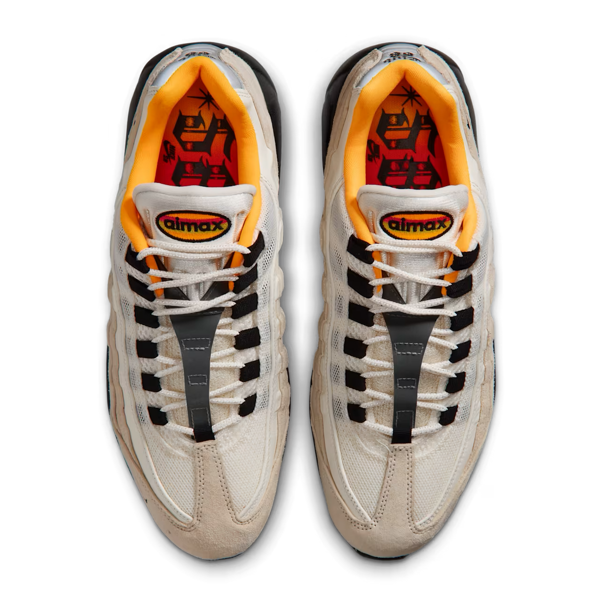 Nike SB - Air Max 95 (Sail/Black-Laser Orange) – NJ Skateshop