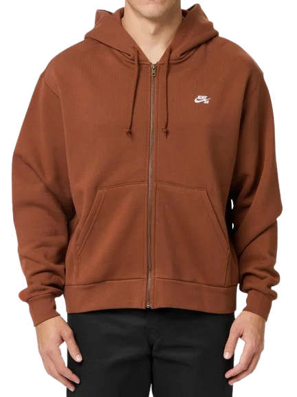 Nike SB - Essential Logo Zip Hoodie (Cinnamon) – NJ Skateshop