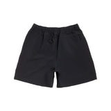 Black shorts on a white background