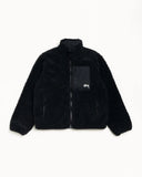 Stussy - Sherpa Reversible Jacket (Black)