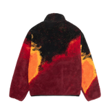 Stussy - Sherpa Reversible Jacket (Lava)