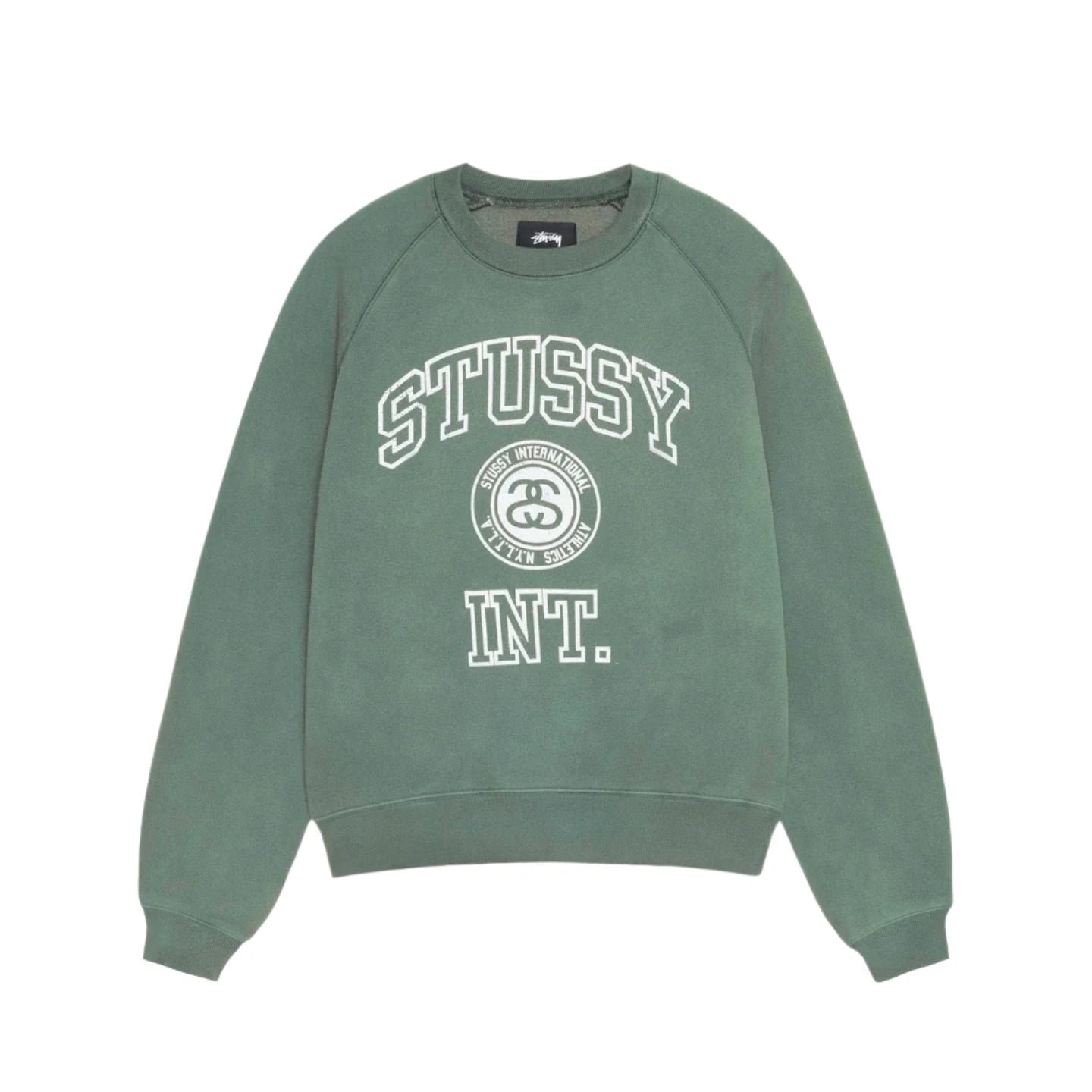 Stussy - Overlock Varsity Raglan Crew – NJ Skateshop