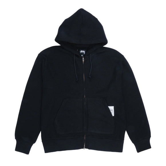 Stussy - Brass Zip Knit Hoodie