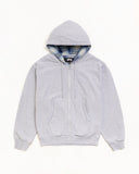 Stussy - Plaid Lined Zip Hoodie