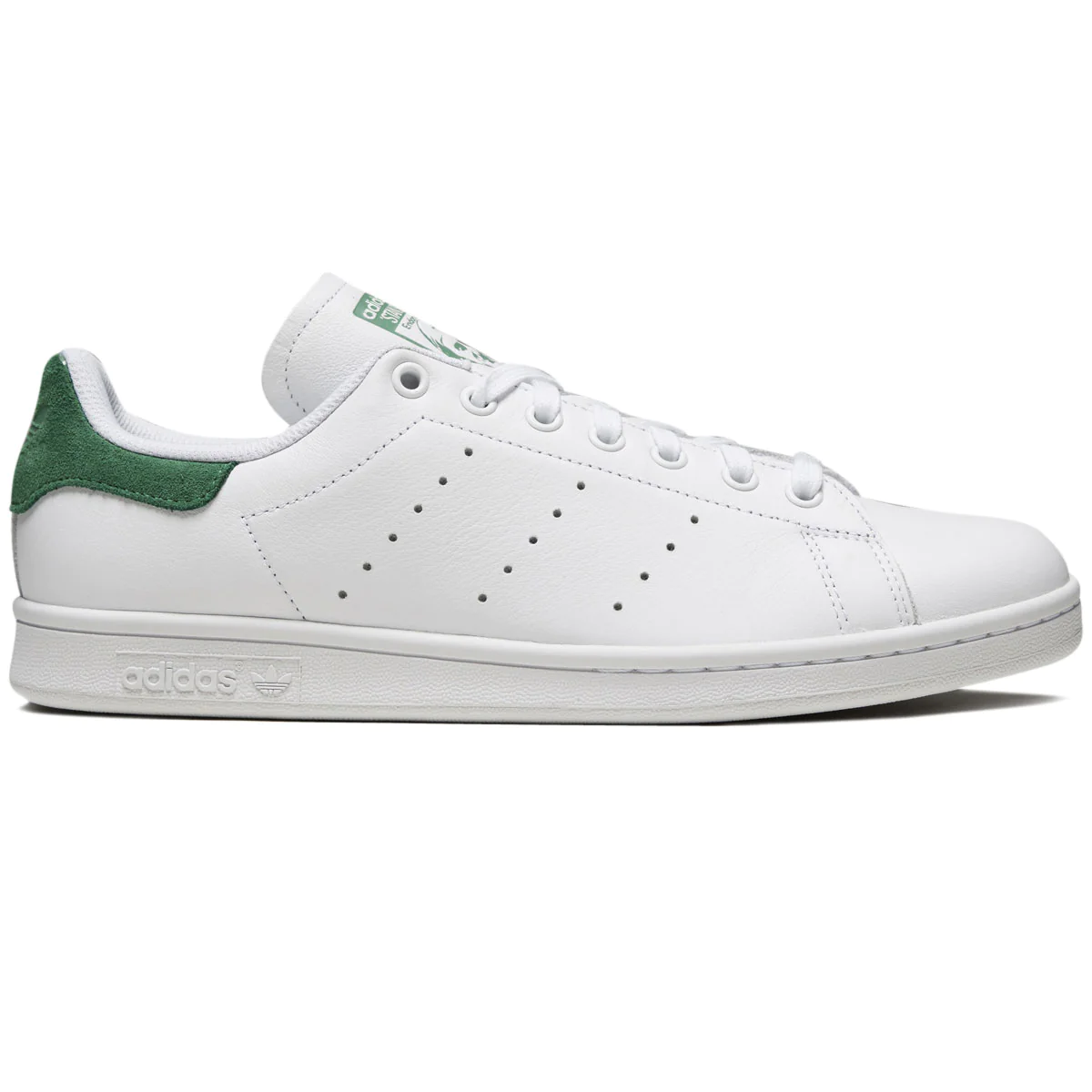 Adidas - Stan Smith ADV (Cloud White/Cloud White/Green) – NJ Skateshop