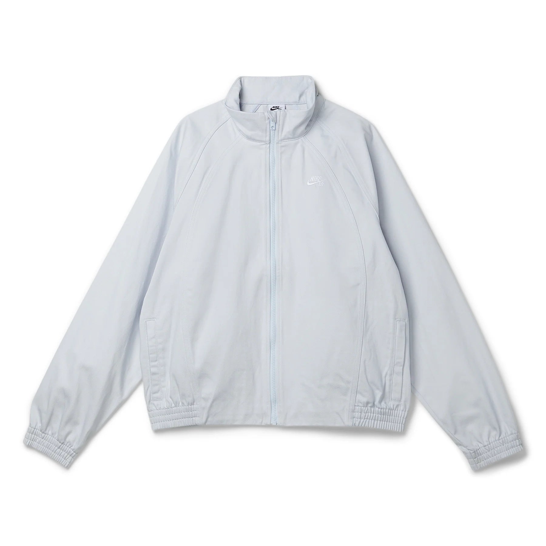 Nike SB - Denim Full Zip Track Jacket (Grey/White) – NJ Skateshop Nike SB - Denim Full Zip Track Jacket (Grey/White) – NJ Skateshop