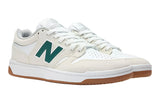 New Balance Numeric - 480JDI (White/Green/Wide)