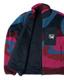 Parra - Full FTP Booster Polar Fleece Jacket (Red)