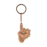 Dime - Athletic Keychain