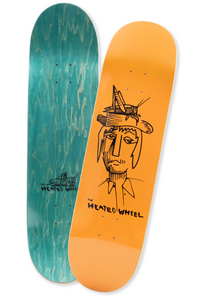 The Heated Wheel - Grasshopper Guy Orange