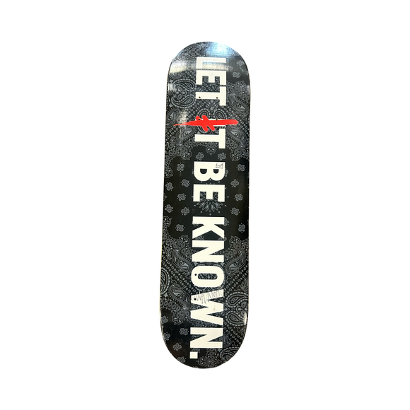 Deathwish - Let it Be Known tour board