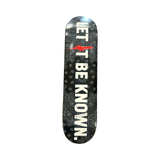 Deathwish - Let it Be Known tour board