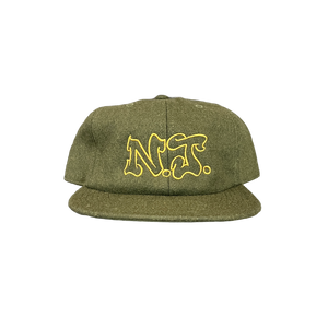 NJ - Zephyr Logo Wool Hat (Olive/Yellow)