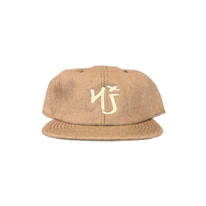 NJ - Lance Mountain Logo Wool Hat (Walnut/Creme)