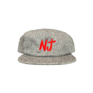 NJ - Thomas Campbell Logo Wool Hat (Grey/Red)