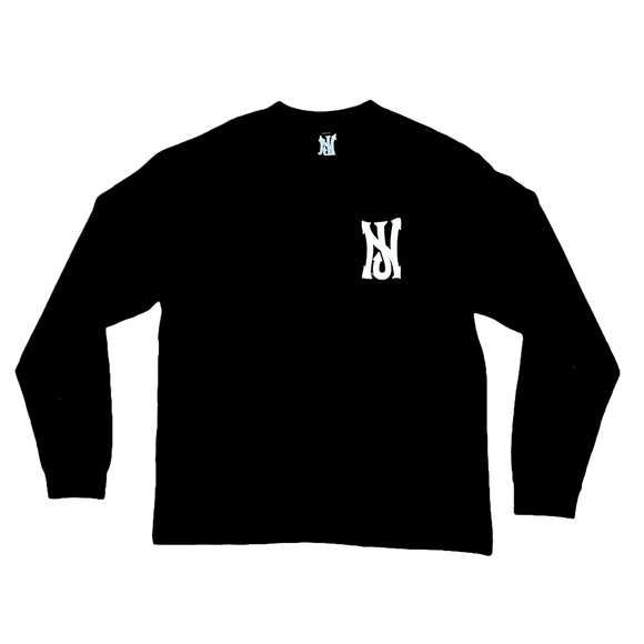 NJ - Street Logo Longsleeve (Black)