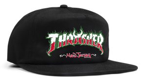 NJ x Thrasher - Green Flame Hat