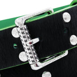 Carpet - Ponyhair Studded Belt
