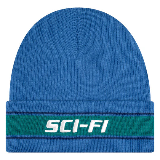 Sci Fi Fantasy - Stripe Fold Logo Beanie