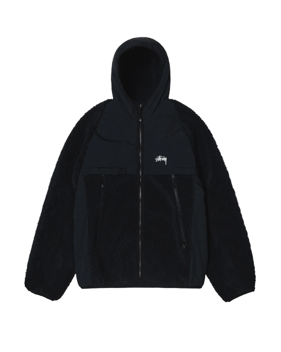 Stussy - Sherpa Paneled Hooded Jacket