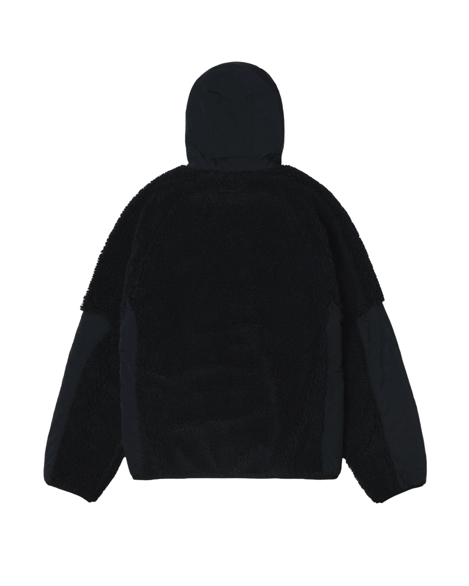 Stussy - Sherpa Paneled Hooded Jacket – NJ Skateshop