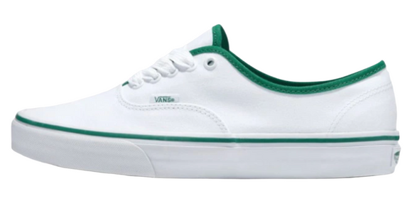 Vans - Authentic (Canvas Pop White/Green)