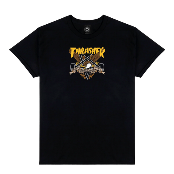 Thrasher  x AntiHero - Eaglegram Tee