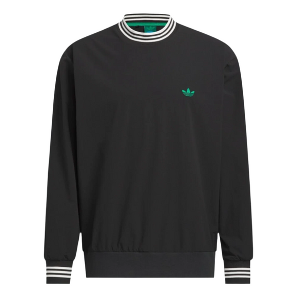 Adidas - Rolling Links Crewneck (Black/White/Green)