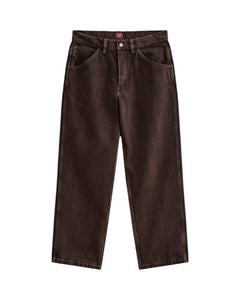 Vans - Skate Check 5 Loose Denim Pant (After Dark Brown)