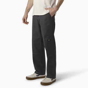 Dickies - Skateboarding Regular Fit Double Knee Pants (Charcoal/Gray Stitch)