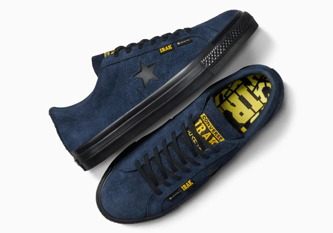 Converse CONS x Irak One Star Pro Ox Navy Black Vibrant Yellow