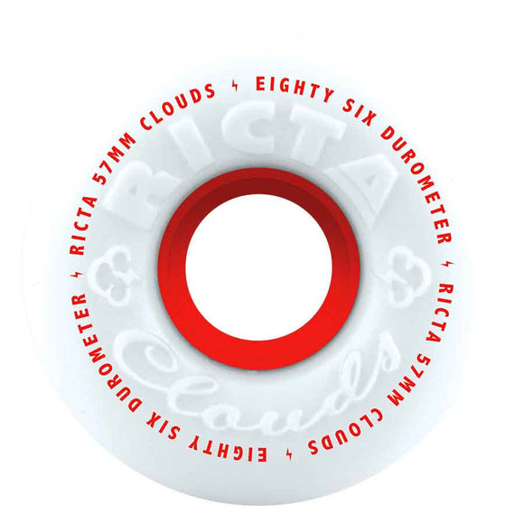 Ricta - Clouds (White/Red)