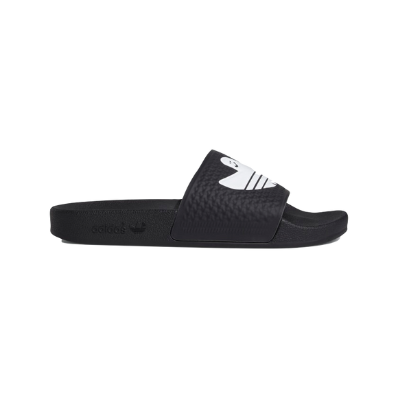 Adidas - Shmoofoil Slide (Core Black/Cloud White/Cloud White)