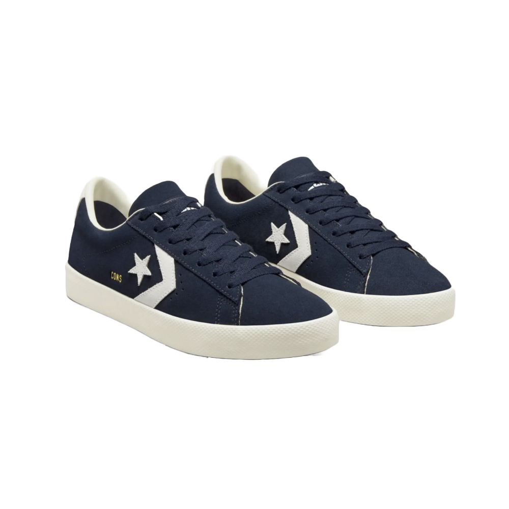 Converse CONS Pro Leather Vulcanized Suede Obsidian Egret NJ Skateshop