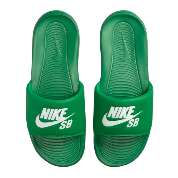 Nike SB - Victori One Slides (Lucky Green/Lucky Green/White)