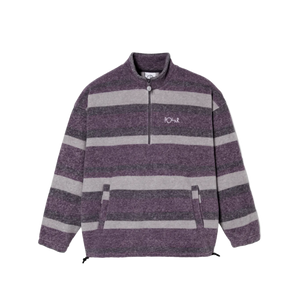 Polar - Stripe Fleece Pullover (Light Purple)